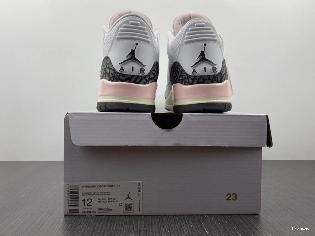 Rep (W) 3 Retro CK9246-102 Mocha Dark Neapolitan Jordan Air 0728